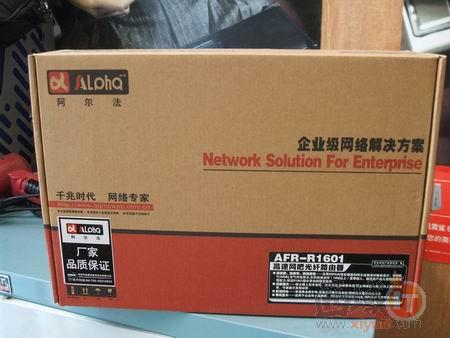 网吧好选择 千兆路由器只卖680元_阿尔法 AFR-R1602_网络设备行情-中关村在线